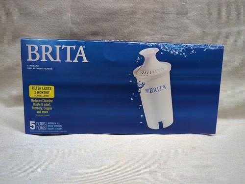 Brita 636011 Standard Replacement Water Filters for Pitchers and Dispensers - Picture 1 of 6