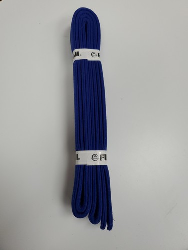 Cinturón Fuji Kimono Premium Mezcla Algodón Judo Azul Talla 4 - Imagen 4 de 5