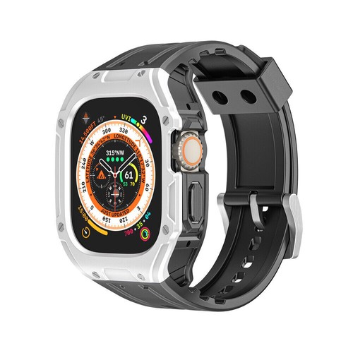 Estuche de PC resistente de una pieza + correa deportiva para Apple Watch Ultra / Ultra 2 49 mm - Imagen 26 de 33