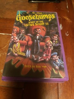 Night Of The Living Dummy III Goosebumps VHS Vintage 1997 Tested Working