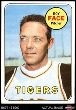1969 Topps #207 Elroy Face Tigers 6.5 - EX/MT+