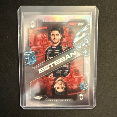 2025 Topps Chrome Formula 1 Logofractor Edition - Ace of Trades Esteban Ocon...