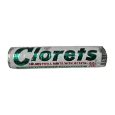 Vtg 1960s Clorets Mints .20 Cents Unused Warner Lambert Adams Chlorophyll Retsyn