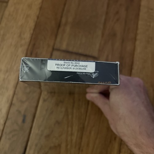 SEALED Rare Hellraiser Bloodline VHS Horror Clive Barker Buy 2 Get 1 Free - Bild 3 von 4