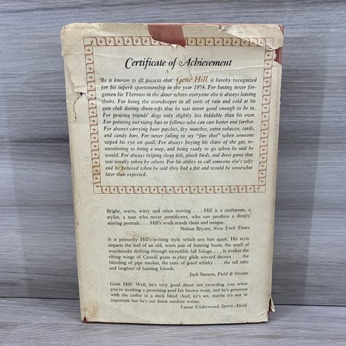 Mostly Tailfeathers Gene Hill Hardcover 1978 Stories About Guns & Dogs & Birds - Bild 2 von 12