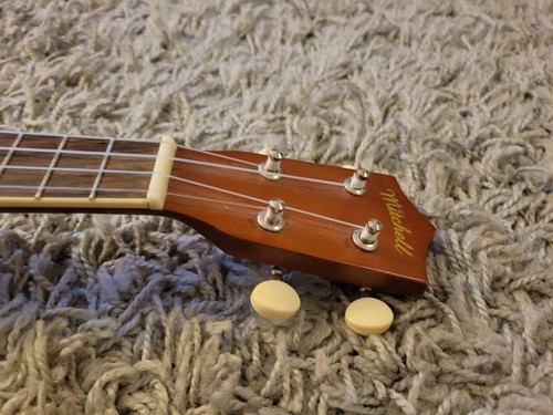 ๐ฅ๐ฅ Mitchell MU40NT Concert Ukulele Natural NICE campfire ready! - Picture 13 of 19