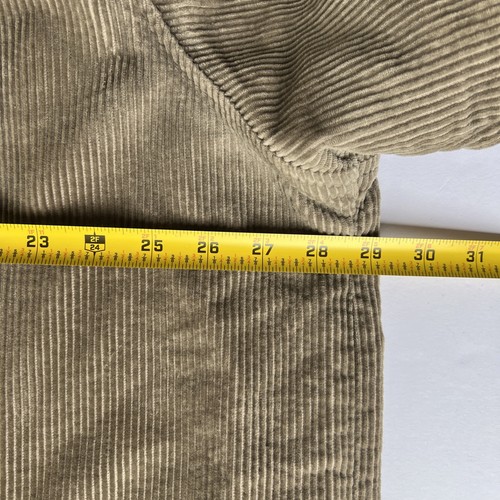 Croft & Barrow VTG Corduroy Men’s Flannel Lined Chore Jacket Tan Size XL - Picture 7 of 15