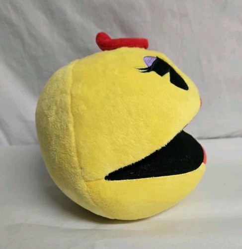 Mrs. Pac-Man 5" Peluche Giocattolo Videogioco Peluche - Ancora con Etichetta - Foto 6 di 8
