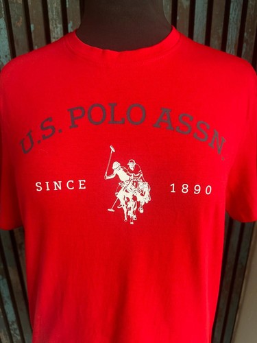 Camiseta Polo US Assn Roja, Talla S, Nueva con etiquetas - Imagen 2 de 8