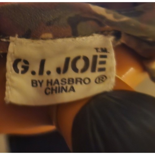 Hasbro Vintage G.I. Joe Puppe 12 Zoll mit schwarzen Haaren und Armeekleidung gebraucht - Bild 6 von 8