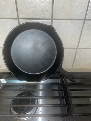 BSR Red Mountain Series #8 Cast Iron Skillet 1950s 8..+D