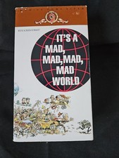 Its a Mad, Mad, Mad, Mad World (VHS, 1991, 2-Tape Set, Restored Version...