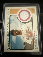 2022 Topps Heritage - Clubhouse Collection Relics Rafael Devers #CC-RD (MEM)