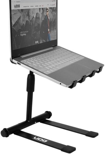 UDG Ultimate Height Adjustable Laptop Stand Black 9.1-13.8” 360 Degree Rotation - Afbeelding 3 van 18