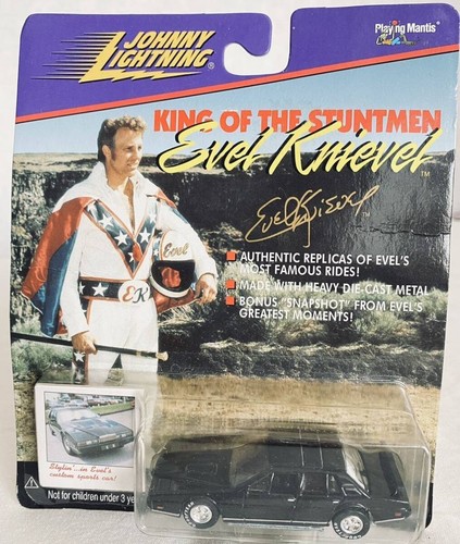 Auto sportiva personalizzata Johnny Lightning King Of The Stuntmen Evel Knievel