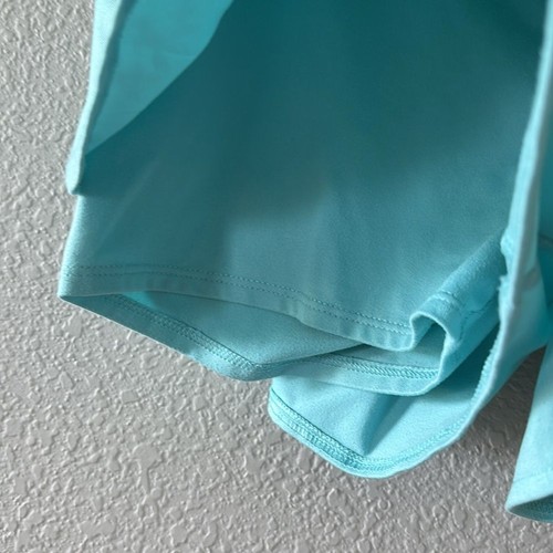Abercrombie Kids Turquoise Blue Girls Athletic Shorts size 11/12 - Picture 2 of 7