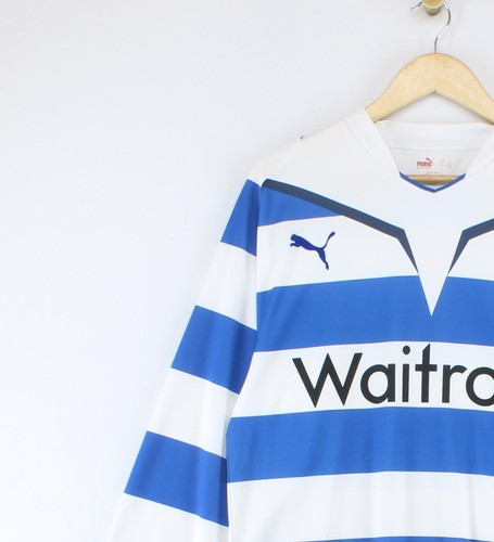 Reading Football Shirt 2009/10 Long Sleeve Jersey Blue Mens Size S - Picture 5 of 14