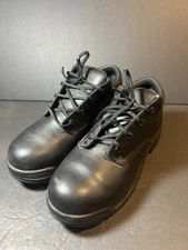 Men's Timberland Pro Powerfit Safety Toe Black Work Shoes Sz. 7M ASTM F3445-21