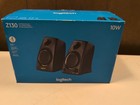 Logitech Z130 Compact 2.0 Stereo Speakers 3.5mm Jack Black