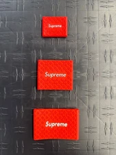 3x Supreme Clippers  Grips 3 Different Size  No Slip Red
