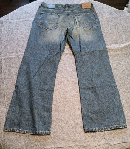 American Eagle Classic Bootcut Jeans Men's 36x30 Blue Denim Wash NEW NWT - Picture 3 of 7