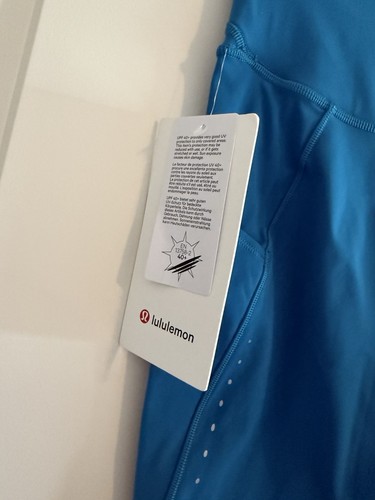 Lululemon Fast Free High-Rise Tight 28"5 Pocket Hawaiian Blue HWIB Size 4 New - Picture 4 of 5