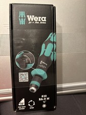 WERA 838 RA R M Bitholding Screwdriver with Ratchet functionality. New in box 