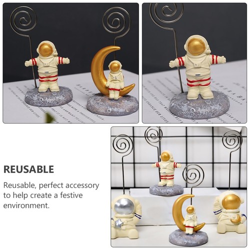 Astronaut Photo Folder Desktop Memo Holder Picture Fixed Clip - 第 11/12 張圖片