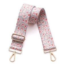 Purse Strap Replacement Crossbody Wide Shoulder Strap Gold Buckle-978