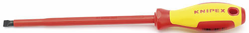 Knipex 98 20 10 VDE Insulated 10mm Slotted Screwdriver - Picture 1 of 1