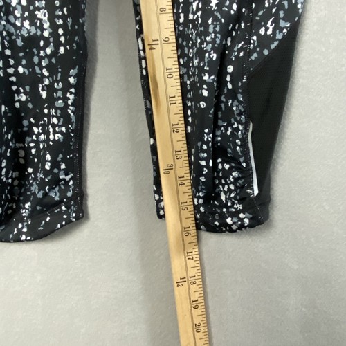 Athleta Women's Legging Size XS Black Capri Zip Pocket Mesh Fitness Ships Fast - Picture 7 of 12