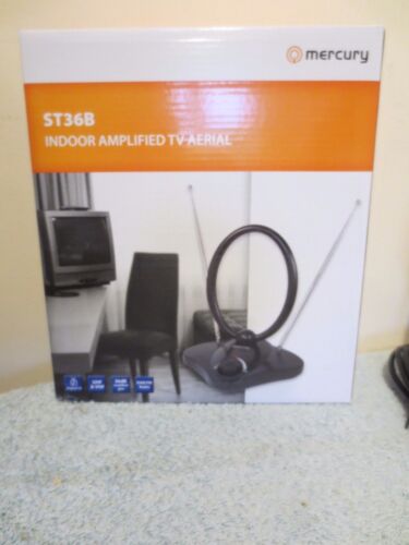 Powerful TV top adjustable Indoor amplified TV portable Ariel high gain TOP185 - Picture 3 of 6