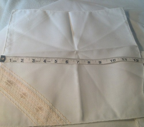 Juego de 6 servilletas blancas - Imagen 3 de 5
