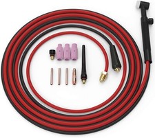 Blue 150A Wp 17V Air Cooled Lift Tig Welding Torch With Accessories