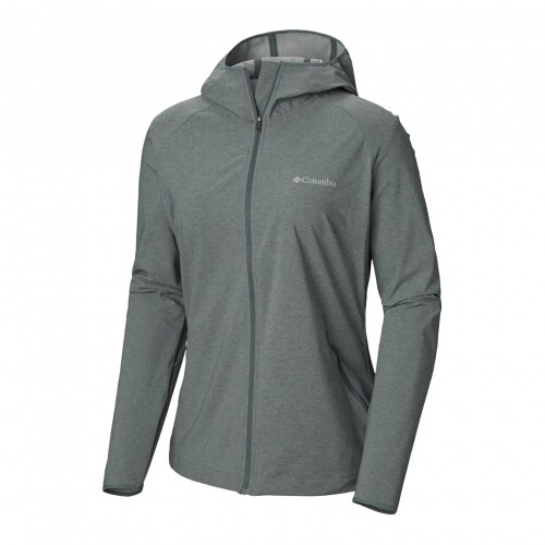 Columbia Heather Canyon Softshell damen pond heather Damen Jacke Grau Grün Columbia Heather Canyon Softshell damen pond heather Damen Jacke Grau Grün