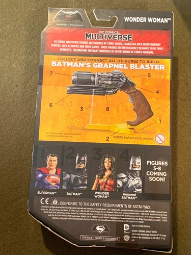 DC Comics Multiverse Batman Superman Wonder Woman Action Figure New MINT - Picture 3 of 4