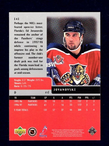 1997-98 Upper Deck Black Diamond Hockey Cards You Pick - Picture 89 of 93