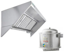 HoodMart 4' X 30" Type 1 Commercial Concession Trailer Hood - Food Truck Hood