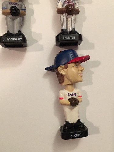 Lot Of 10 MLB Baseball Mini Bobbles 3 Inches Tall - 2002 KF Holdings Inc. - Picture 6 of 7