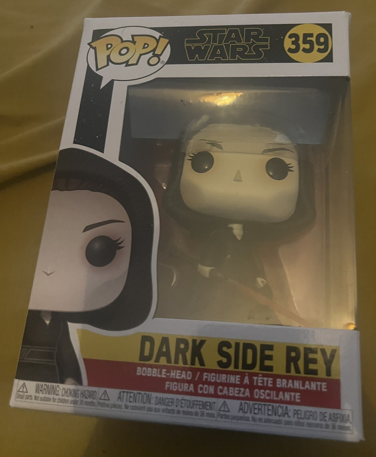 Funko Pop! Películas: Star Wars: The Rise Of Skywalker - Dark Side Rey Figura De Vinilo