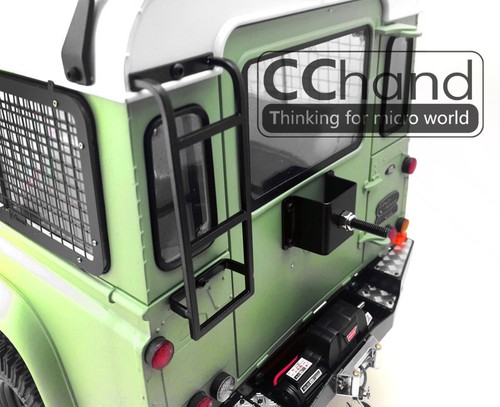 CC HAND Metal Rear Stairs for RC4WD G2 & land rover D90/D110, Not for 2015 - Picture 3 of 5