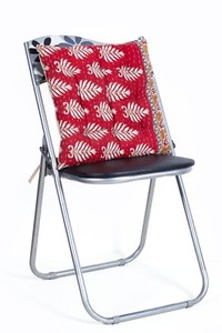 4x Tie On Seat Pads Dining Room Garden Kitchen Chair Cushions Foam Outdoor Patio