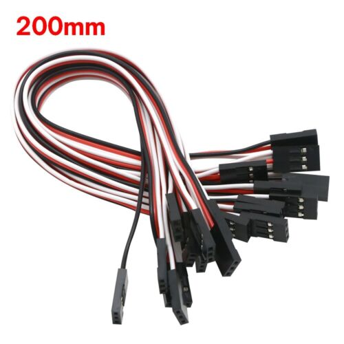 10pcs 100mm 150MM 200MM 300MM 500MM Servo extension cord Male to Male for JR Plu - Picture 15 of 22