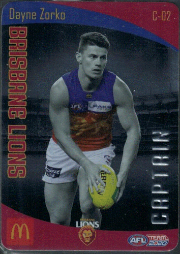 2020 AFL TEAMCOACH CAPTAIN CARDS; Individual Card Sale. - Bild 3 von 19