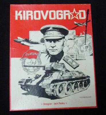 3W Games : KIROVOGRAD - 1944 Eastern Front Armoured Warfare Game (PUN) EX