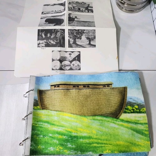 Betty Lukens Bible Felt Book Set Quiet Book One - Picture 11 of 21