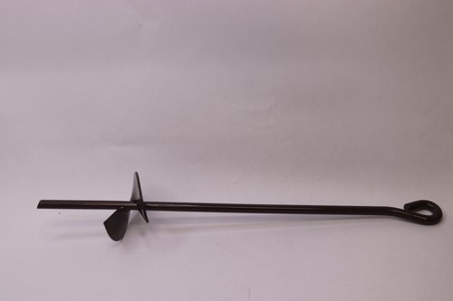 Ground Anchor Screw Paint Steel 14"