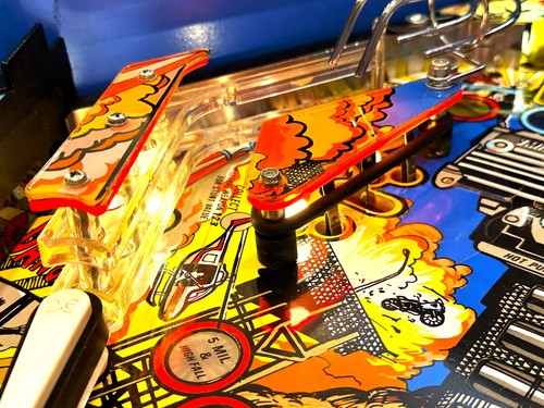 Jersey Jack Wizard of Oz Pinball Playfield Plastic Protector Fluorescent Mod Set - Picture 4 of 5