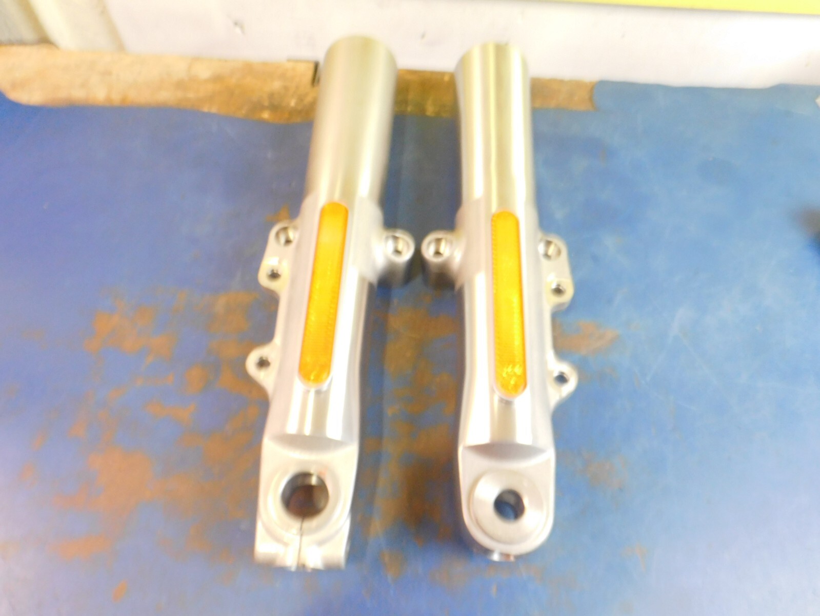 49MM FRONT FORK SLIDERS HARLEY DAVIDSON TRI GLIDE 201422 45400215 45400214 eBay