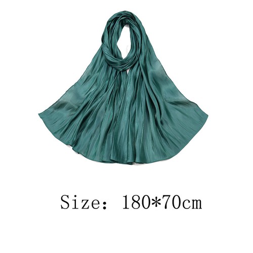 Shiny Shimmer Scarf Muslim Hijab Women Shawls Wrap Turban Islamic Stoles Scarves - Picture 2 of 43